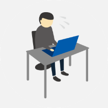 従来の事務作業